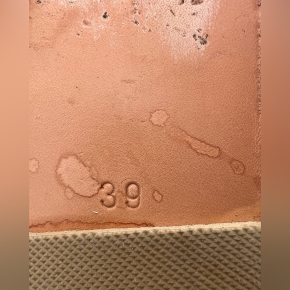 Maria Farro Grecian leather braided thong tan sandals sz 39 festival boho hippie - Picture 8 of 10